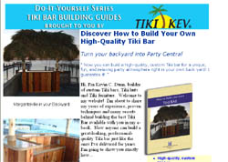 How To Build Your Own Tiki Bar