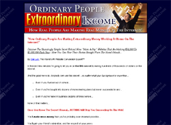 Ordinary People Extraordinary Income