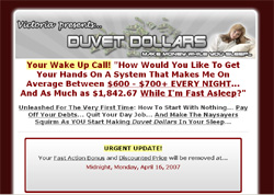 Duvet Dollars