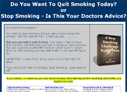 4-Step Smoking Challenge Battle Plan