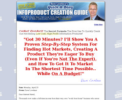 Quick & Easy Infoproduct Creation Guide