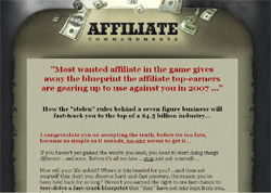 Affiliate Commandments: the Six Figure Rulebook