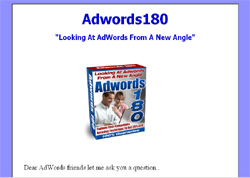 Adwords180: Looking At AdWords From A New Angle