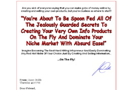 Info Product Creation Exposed