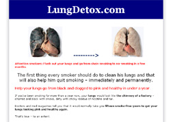 Lung Detox Program