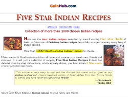 Five Star Indian Recipes