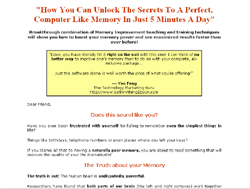 Memory Improvement Techniques