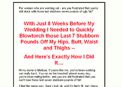 The Stubborn Seven Pounds