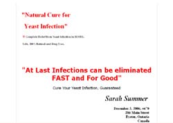 12 Hour Cure For Yeast Infection
