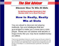 How to Really, Really Win at Slots