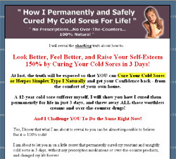 How I Permanently and Safely Cured My Cold Sores For Life