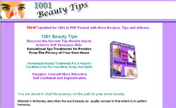 1001 Beauty Tips:Bring Out Your Natural Beauty