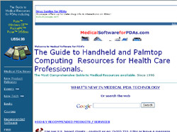 The Guide to Handheld and Palmtop Computing  Resources for Health Care Professionals.