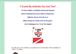I Cured My Arthritis You Can Too