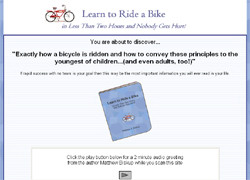 Learn To Ride A Bike