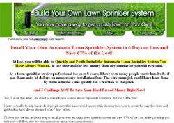 How To Build Your Own Automatic Lawn Sprinkler System