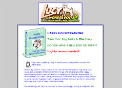 Happy Housetraining:Train Your Dog Easily & Effectively