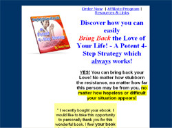 Bring Back A Lost Love!