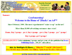 2Bucks' An Ad Advertising Program