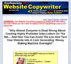Confessions Of A Website Copywriter