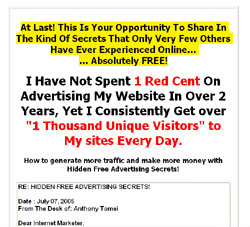 Hidden FREE Advertising Secrets