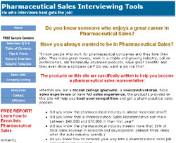 breaking into pharmaceutical sales