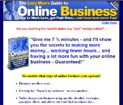 The Lazy Man's Guide To Online Business