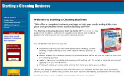 Starting a Cleaning Business Start-Up Guide Kit?