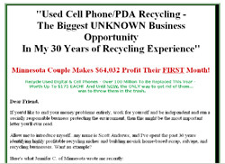 Cell Phone Recycling Profits