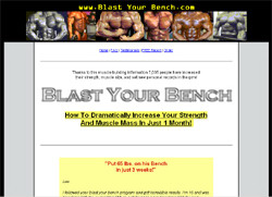 Blast Your Bench Chest Workout Program