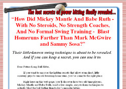 Lost Baseball Secrets