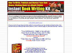Instant Book Writing Kit