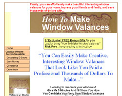 How To Make Window Valances