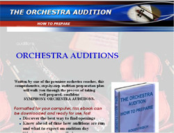 The Orchestra Audition: How to Prepare