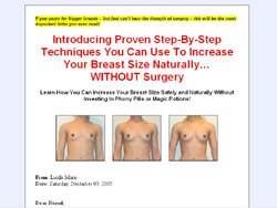 The Flat to Fab Breast Enlargement Program