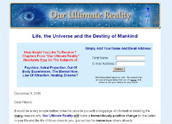 Our Ultimate Reality