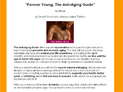 Forever Young, The Anti-Aging Guide